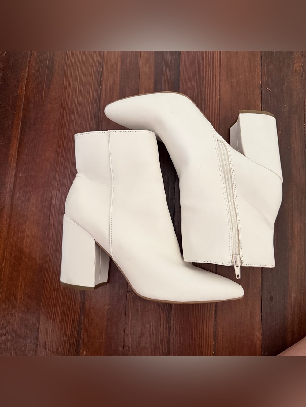 London Fog Pointed Toe Ankle Booties